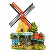 Matix Magneet polystone stellingmolen - geel