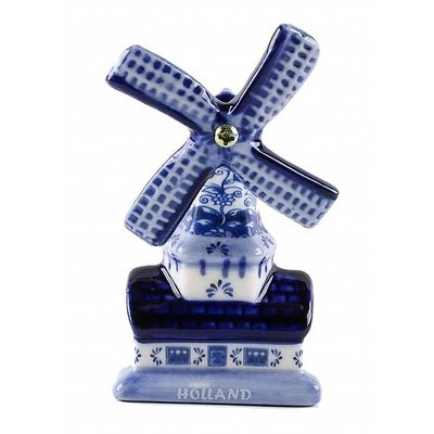 Typisch Hollands Magnet Windmill - Delft Blue