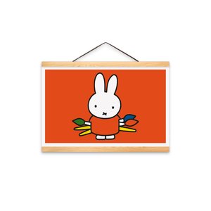 Nijntje (c) Miffy-Poster im A3-Format (29,7 x 42,0 cm) – Miffy-Maler