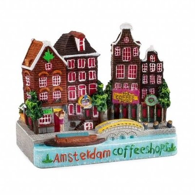 Typisch Hollands Sad scene Amsterdam - Coffeeshop 9 cm