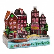 Typisch Hollands Traurige Szene Amsterdam - Coffeeshop 9 cm