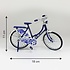 Typisch Hollands Miniaturfahrrad – 18 cm – Delfter Blau
