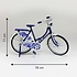 Typisch Hollands Miniatuurfiets - 18 cm - Delfts Blauw