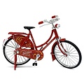 Typisch Hollands Miniature bicycle - 18 cm - Red - Amsterdam