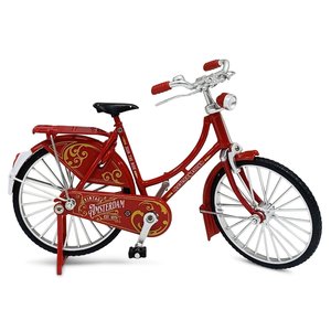 Matix Miniatuurfiets - 18 cm - Rood - Amsterdam