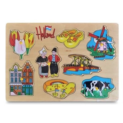 Matix Kinderpuzzle - Holland - 8 Teile