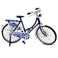 Typisch Hollands Miniature bicycle - 18 cm - Delft blue