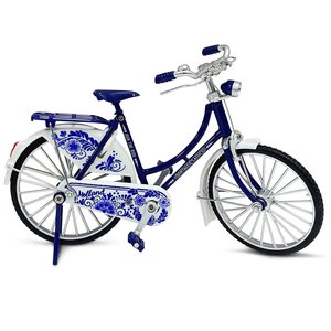 Matix Miniature bicycle - 18 cm - Delft blue