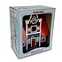 Typisch Hollands Birdhouse blue transverse facade
