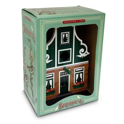 Typisch Hollands Birdhouse stone bell gable Zaans