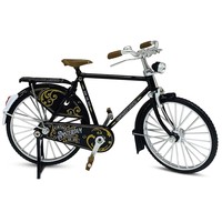 Matix Miniaturfahrrad – 18 cm – Schwarz – Amsterdam