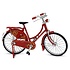 Typisch Hollands Miniatuurfiets - 18 cm - Rood - Neutraal