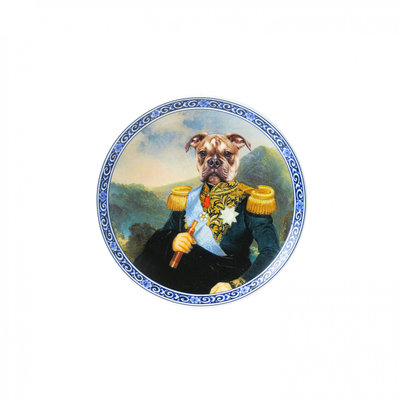 Heinen Delftware Teller Admiral Bulldogge Ø 15 cm