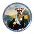 Heinen Delftware Plate Admiral bulldog Ø 15 cm