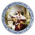 Heinen Delftware Teller Lady Springer Spaniel Ø 26 cm