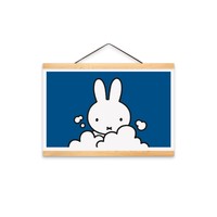 Nijntje (c) Poster Miffy a3 Größe (29,7x42,0cm) - Miffy in der Badewanne