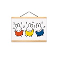 Nijntje (c) Poster Miffy a3 size (29.7x42.0cm) - Miffy dances