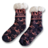 Holland sokken Fleece Comfortsokken - Fietsen - Zwart -roze