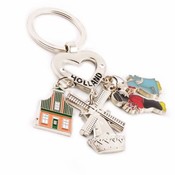 Matix Sleutelhanger met 3 Holland bedels