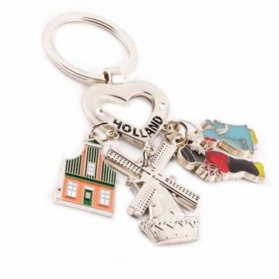 Typisch Hollands Keychain with Charms