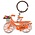 Typisch Hollands Schlüsselanhänger Fahrrad - Orange - Holland