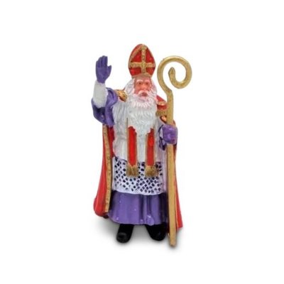 Typisch Hollands Sinterklaas - Zwaait - 9CM