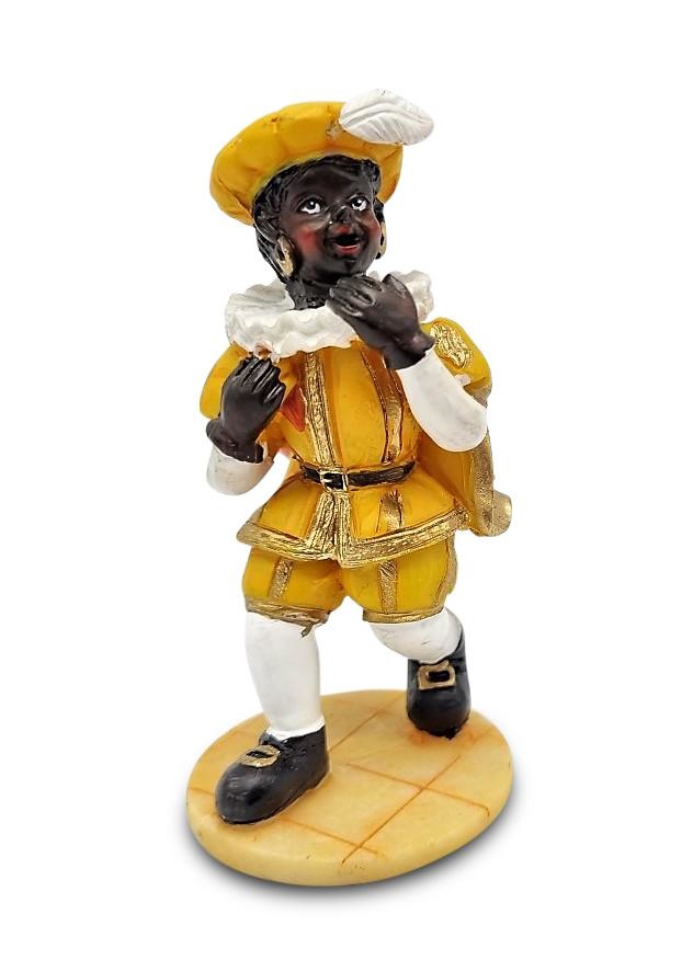Perceptie voetstappen Dakraam Zwarte Piet - Hoofdpiet - Typisch Hollands - Sinten Piet beeldjes - Typisch  Hollands.