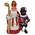 Typisch Hollands Sinterklaas and the Head Piet standing.