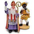 Typisch Hollands Sinterklaas and Piet with yellow costume.