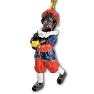 Typisch Hollands Piet with gift in hand