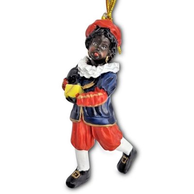 Typisch Hollands Piet with gift in hand