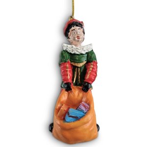 Typisch Hollands Päckchen Piet mit Rußtüchern - Tasche voller Geschenke 7cm