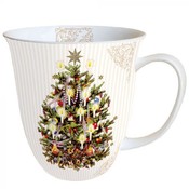 Typisch Hollands Christmas Mug X-Mas Tree Cream