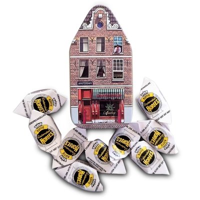 Typisch Hollands Amsterdam Shop House Minidose mit Hopjes