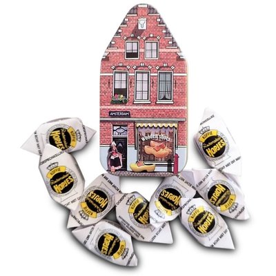 Typisch Hollands Clog Shop House Mini Dose mit Hopjes