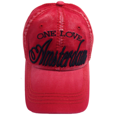 Robin Ruth Fashion Classic Amsterdam cap - Red - One love