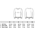Fox Originals Hoodie - Amsterdam (vertical cut) Zwart-Witte accenten