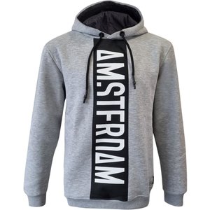Fox Originals Hoodie - Amsterdam (vertikaler Schnitt) Schwarz-Weiße Akzente