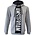 Holland fashion Hoodie - Amsterdam (vertical cut) Black & White accents