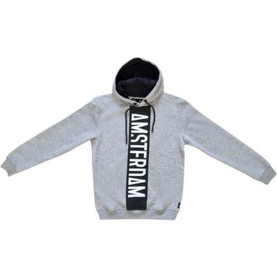 Fox Originals Hoodie - Amsterdam (vertical cut) Black & White accents
