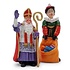 Typisch Hollands Sinterklaas and Piet with soot wipes