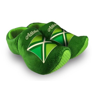 Typisch Hollands Clog slippers Groen-de Achterhoek