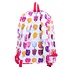 Robin Ruth Fashion Backpack foldable - Tulips - White