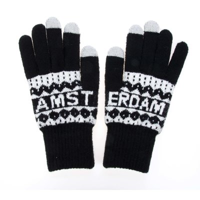 Robin Ruth Fashion Handschoenen Robin Ruth - Zwart-wit - Amsterdam