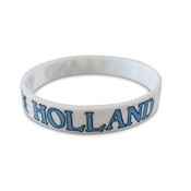 Typisch Hollands Gummiarmband - Holland - Delfter Blau