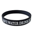 Typisch Hollands Rubber Armbandje - Amsterdam (save water drink beer)