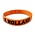 TTD Gifts Armbandje - Rubber - Oranje - Zwarte tekst