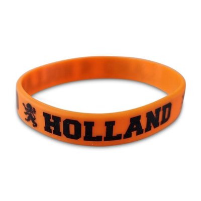 TTD Gifts Bracelet - Rubber - Orange - Black text