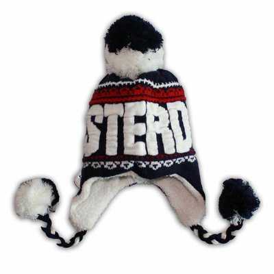 Robin Ruth Fashion Muts Amsterdam - Blauw/Wit- flapmuts