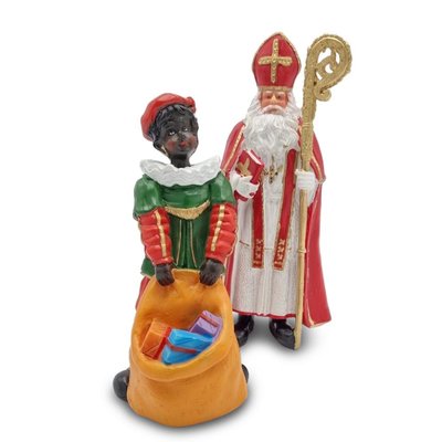 Typisch Hollands Sinterklaas and Piet with gifts costume.(Large)